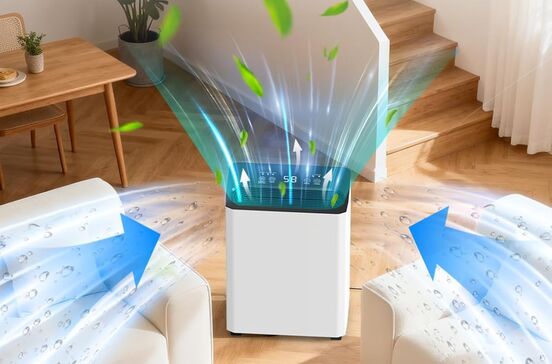 Desumidificador Aetherium combate humidade e bolor