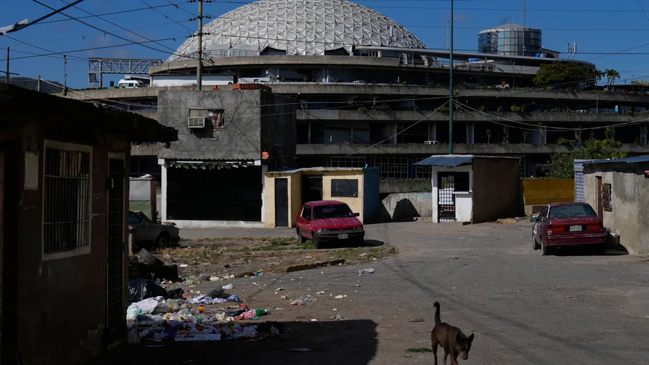 Helicoide, um antigo centro comercial em Caracas, transformado em prisão política