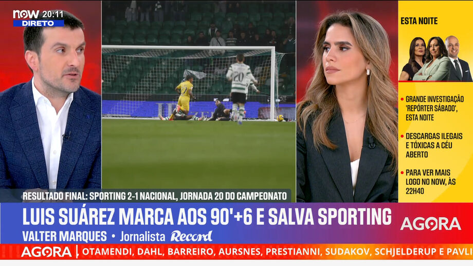 Ponta-de-lança colombiano em análise no programa 'Record na Hora'