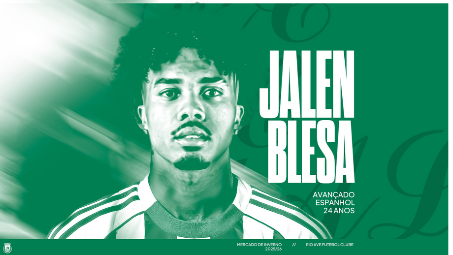 Jalen Blesa reforça Rio Ave