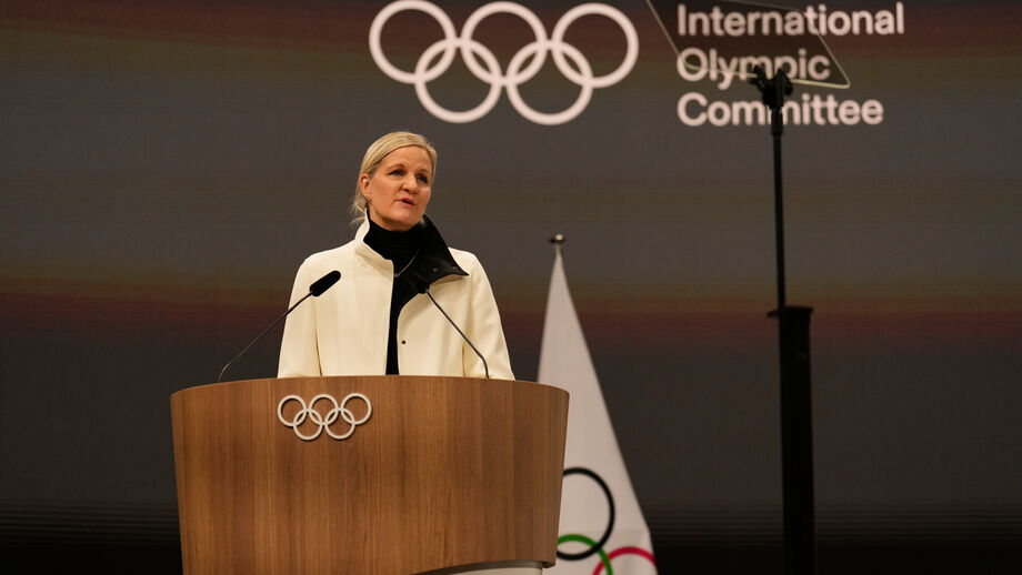 Kirsty Coventry, presidente do Comité Olímpico Internacional