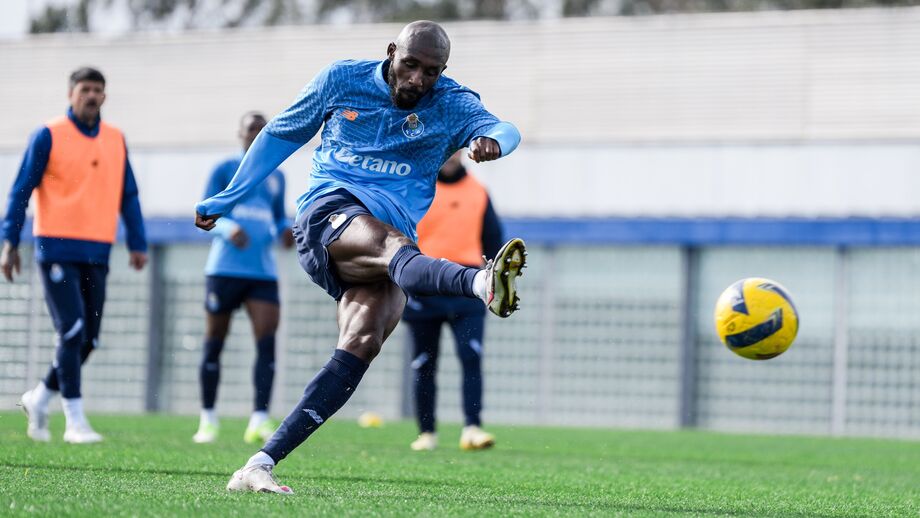 Seko Fofana em ação no Olival