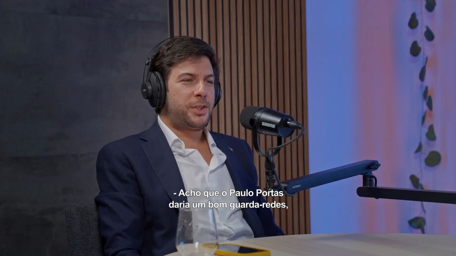 Francisco Rodrigues dos Santos é o convidado do 'Final Cut' e foi desafiado a traçar um paralelismo entre política... e futebol