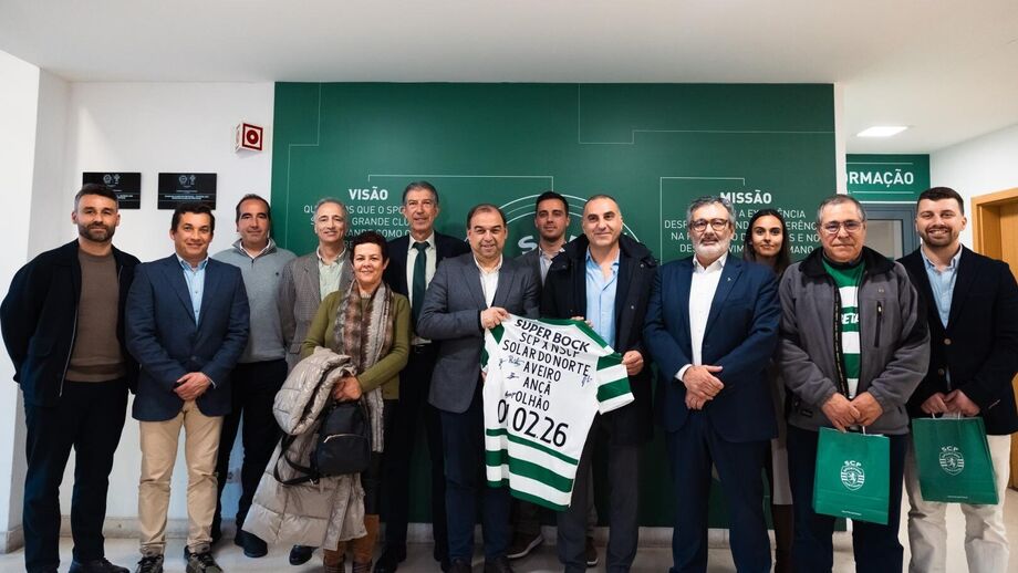 Momento assinalado na Academia Cristiano Ronaldo