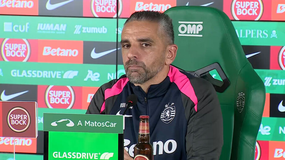 Treinador do Sporting lembrou que só com o contributo de todos se poderá obter resultados