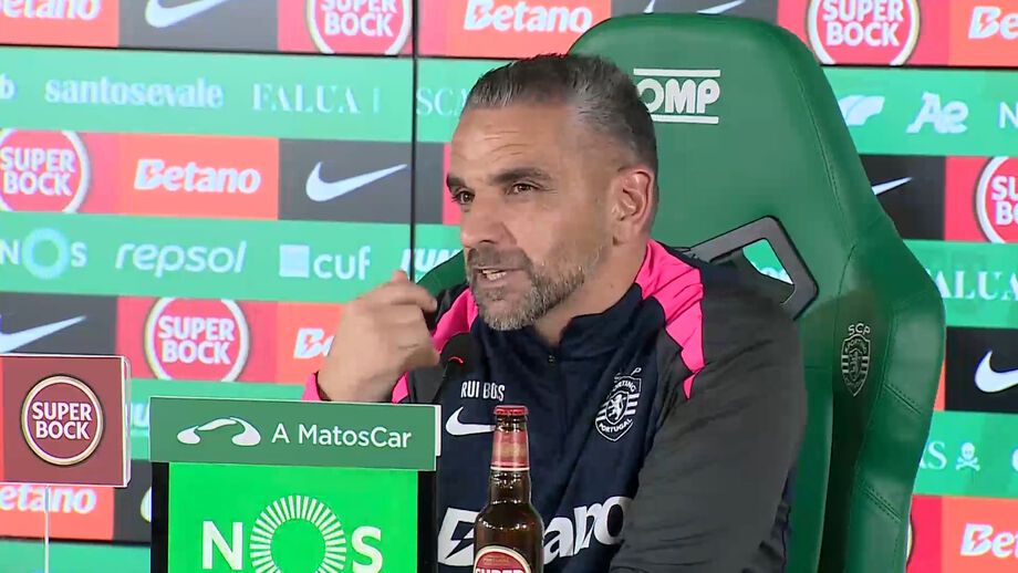Treinador do Sporting diz que os "adeptos devem estar contentes"