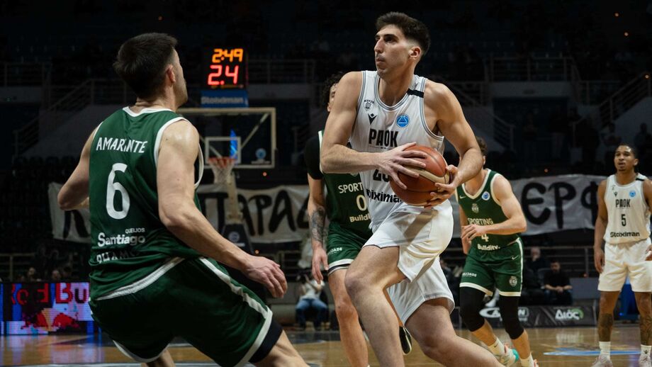 Sporting perde com PAOK na FIBA Europe Cup, por 101-67