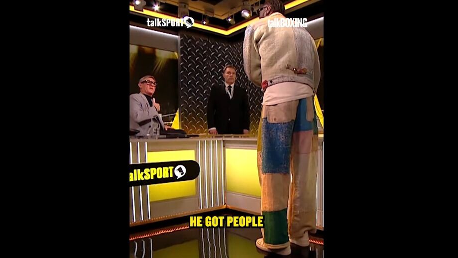 Wilder abandona programa após pergunta sobre Fury