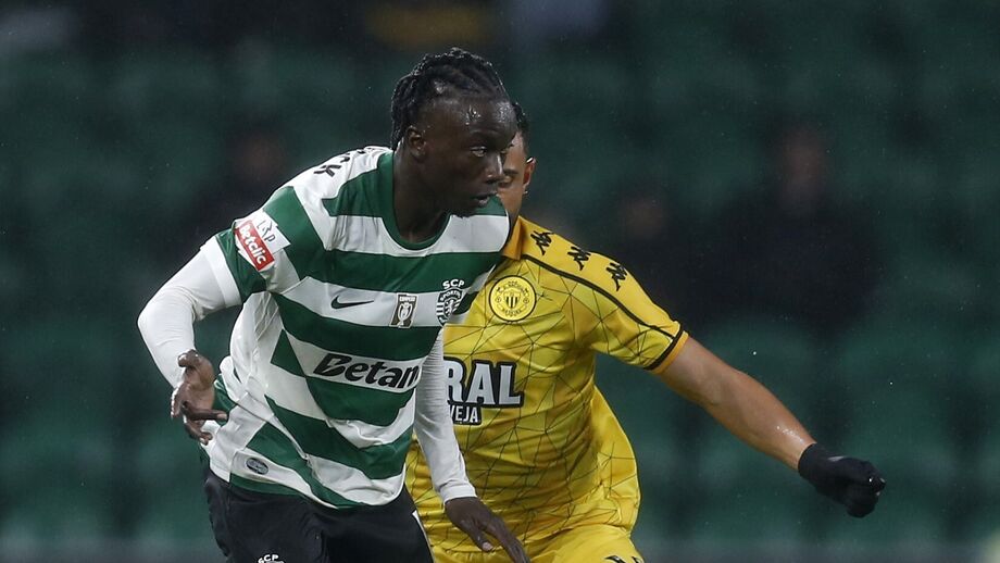 Faye fez os primeiros minutos frente ao Nacional