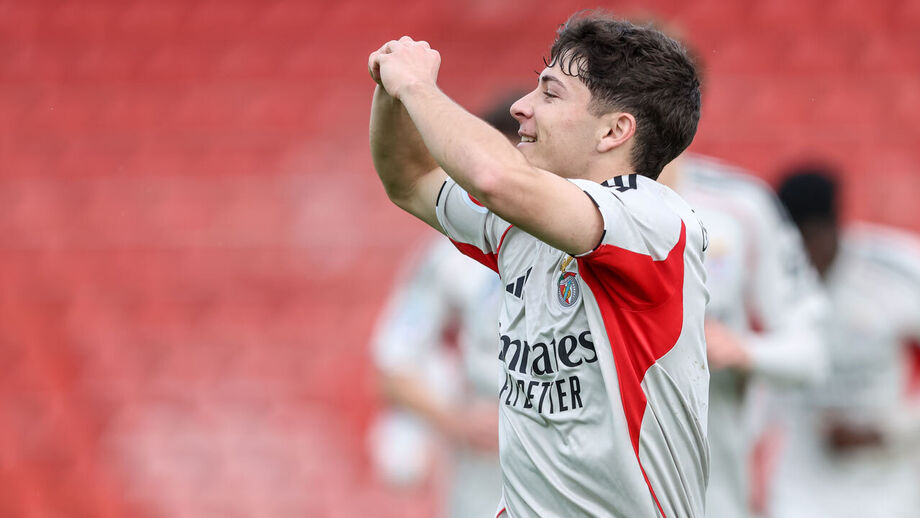 Gonçalo Moreira em destaque na Youth League