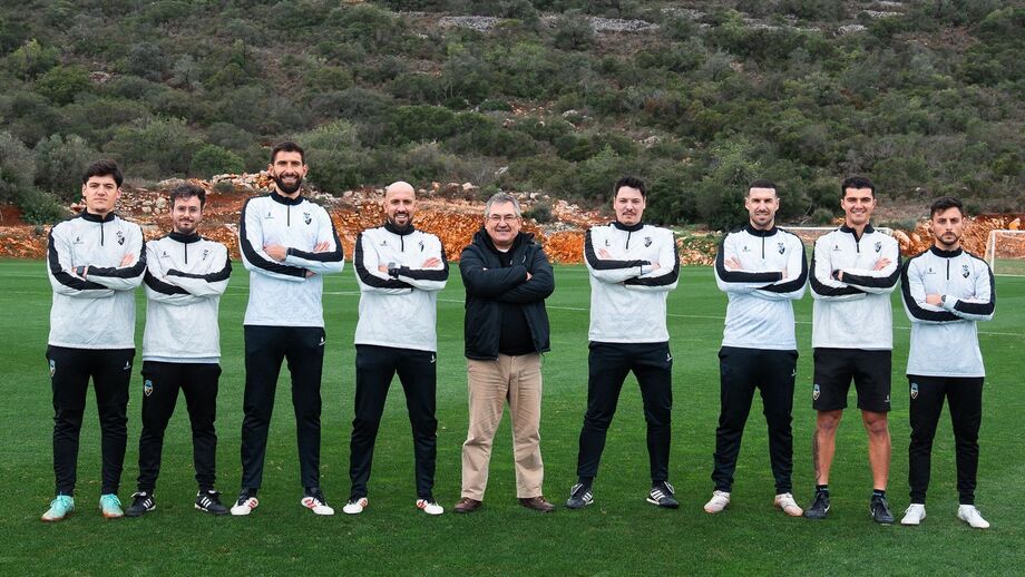 João Rodrigues, presidente do Farense, apadrinha a nova equipa técnica liderada por José Faria