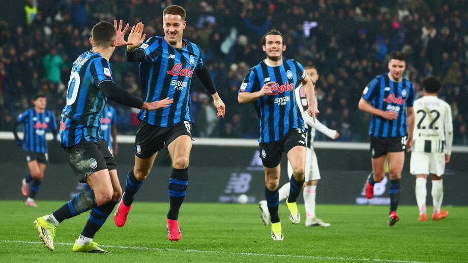 Atalanta derrotou a Juventus por 3-0