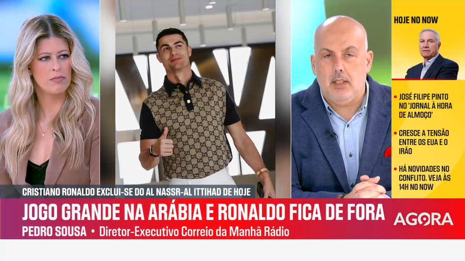 CR7 falha jogo com o Al Ittihad