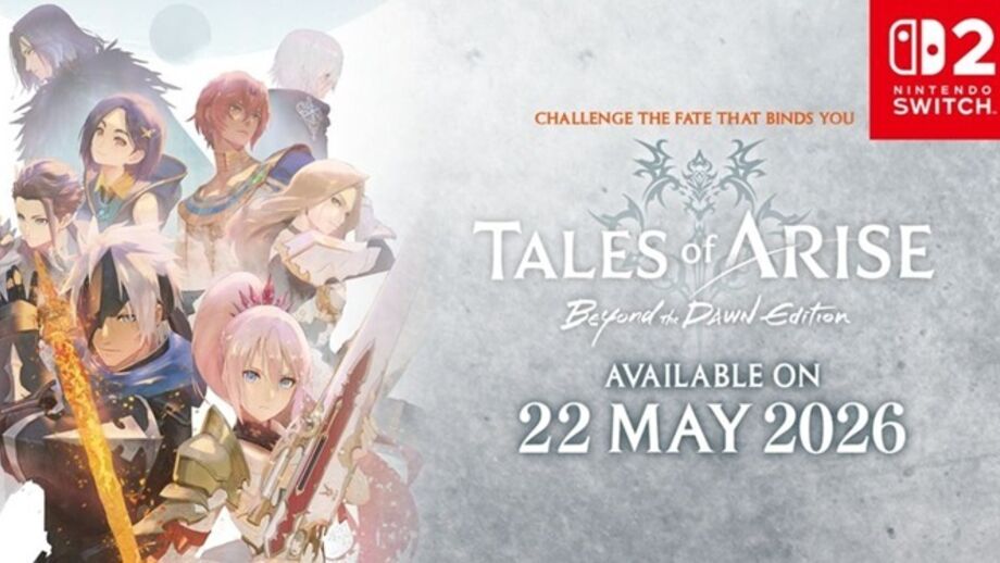 "Tales of Arise" chega à Nintendo Switch 2 em maio de 2026