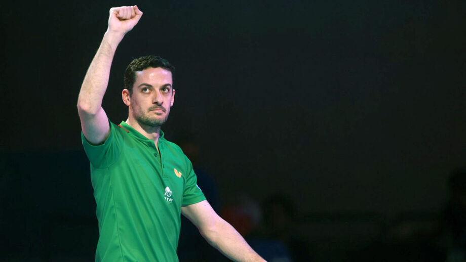 Marcos Freitas festeja mais uma vitória pela Seleção Nacional