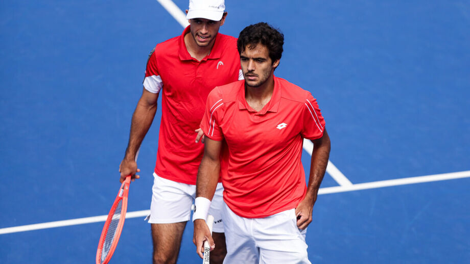 Nuno Borges e Francisco Cabral na Taça Davis