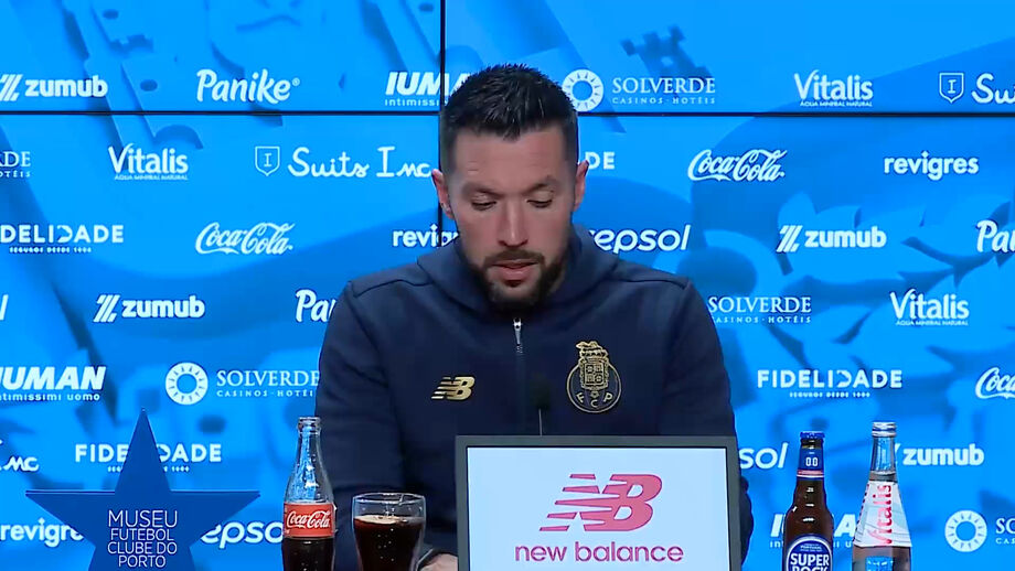 Técnico do FC Porto promete "uma equipa com atitude, com um grande espírito, com o desejo" de dominar