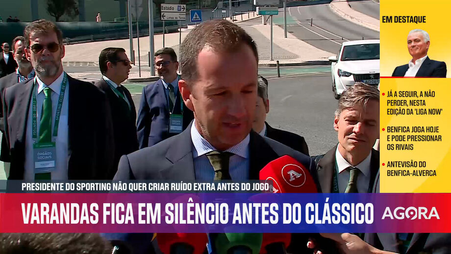 Rafael Soares, jornalista de Record, em declarações no programa 'Liga Now'