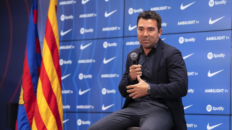 Deco, diretor desportivo do Barcelona