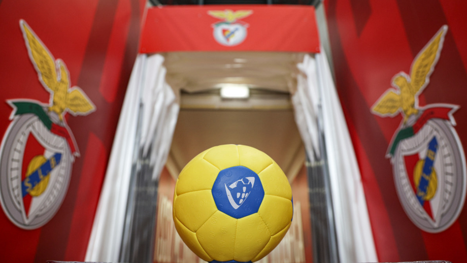 Bola de andebol no Pavilhão Fidelidade