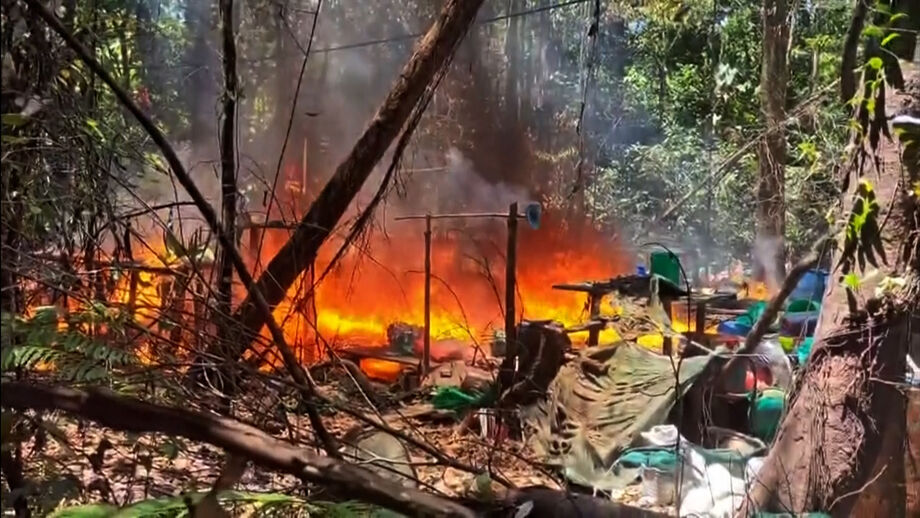 Operação realizada no centro do país