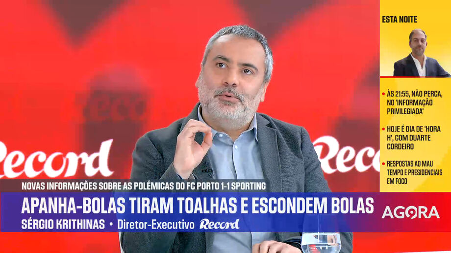 Diretor executivo de Record analisa uma das polémicas no clássico