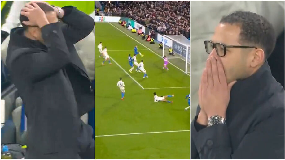 O incrível falhanço de Cole Palmer nos descontos do Chelsea-Leeds que deixou Liam Rosenior incrédulo