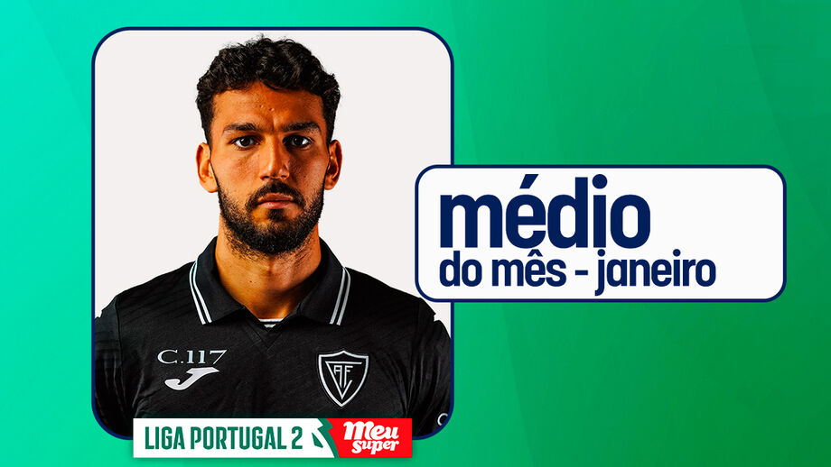 Messeguem eleito médio de janeiro da 2.ª Liga