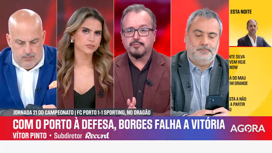 Sérgio Krithinas, Vítor Pinto e Pedro Sousa analisam exibição do Sporting