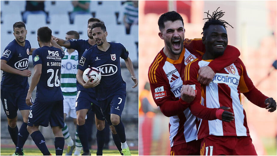B SAD e AVS SAD durante jogos da Liga Betclic