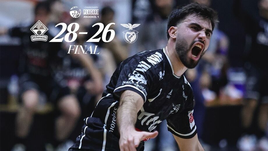 Águas Santas vence Benfica