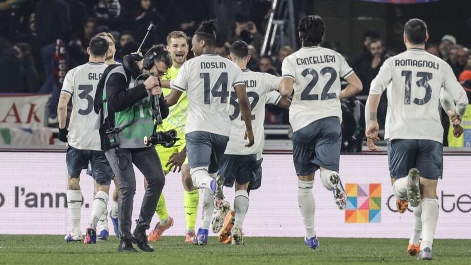 Lazio vence Bolonha nas grandes penalidades e avança na Taça de Itália