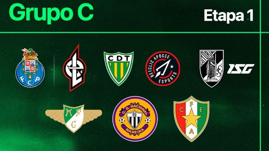 Grupo C define apurados para a fase final da eLiga Portugal