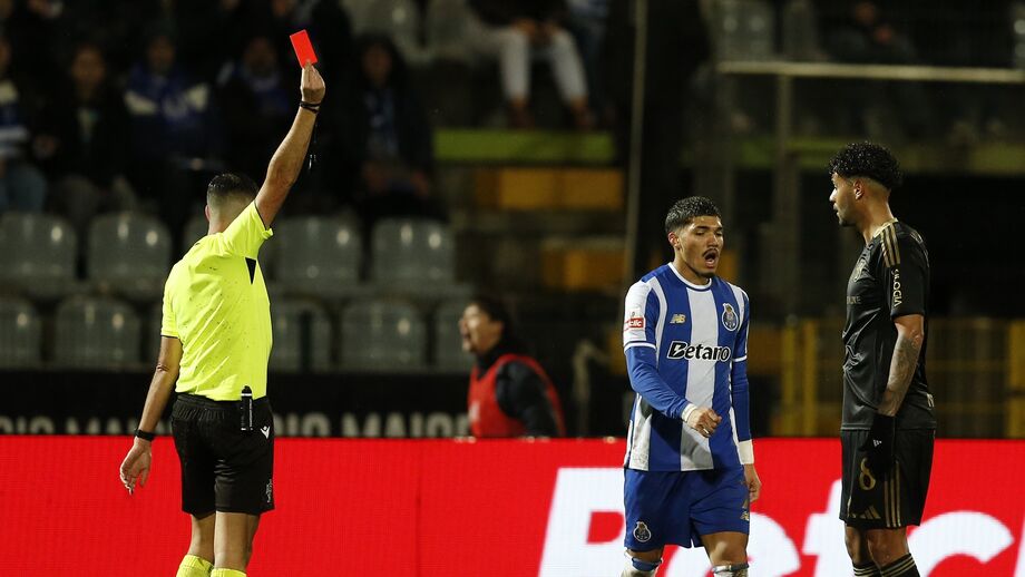 William Gomes foi expulso diante do Casa Pia