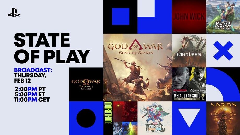 PlayStation anuncia State of Play com God of War: Sons of Sparta e outros jogos