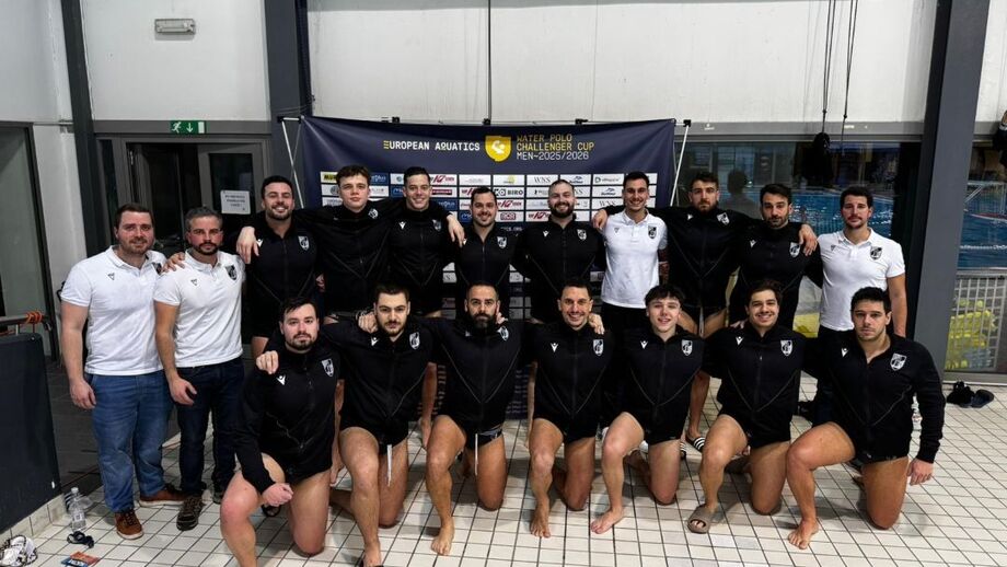 Vitória de Guimarães vence Mouscronnois na Taça Challenger de polo aquático