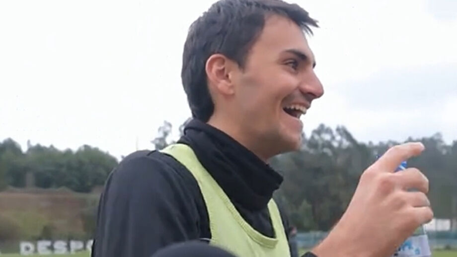 António Montez foi também o 'alvo' de vários companheiros de equipa