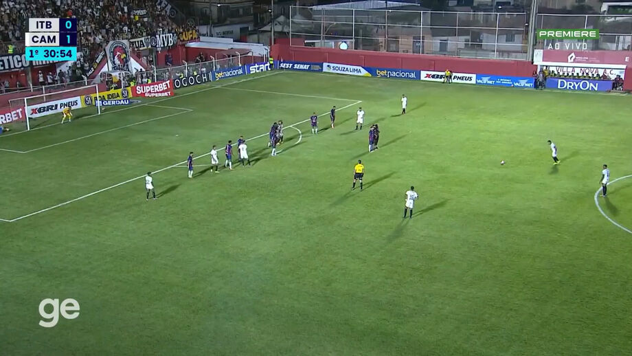 Avançado do At. Mineiro atirou de forma perfeita