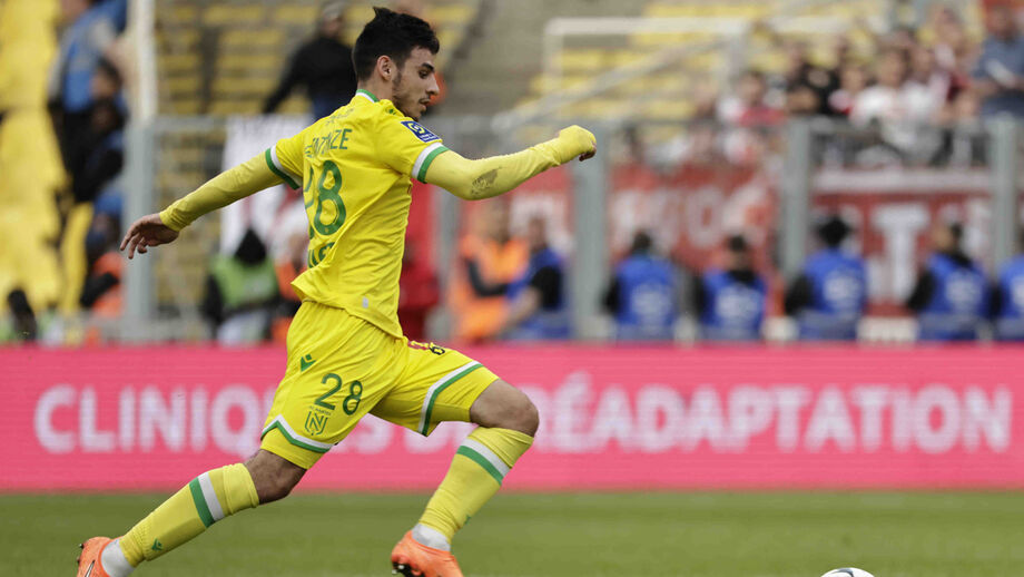Fabien Centonze em ação pelo Nantes
