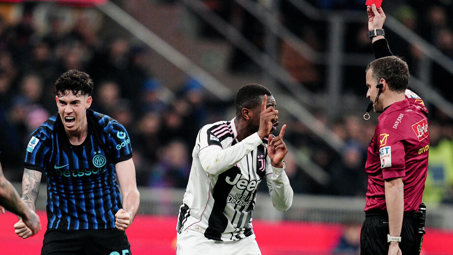 Expulsão de Kalulu no Inter-Juventus gera controvérsia