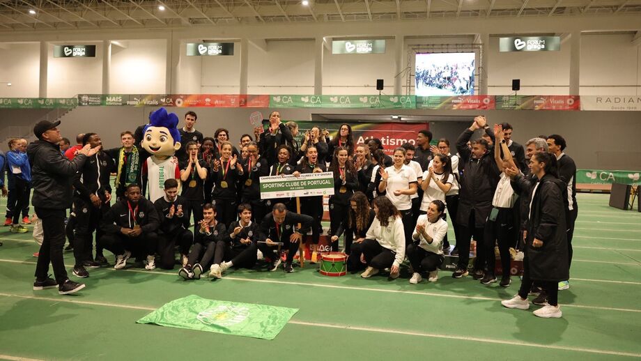Sporting campeão nos Nacionais de clubes masculino e feminino