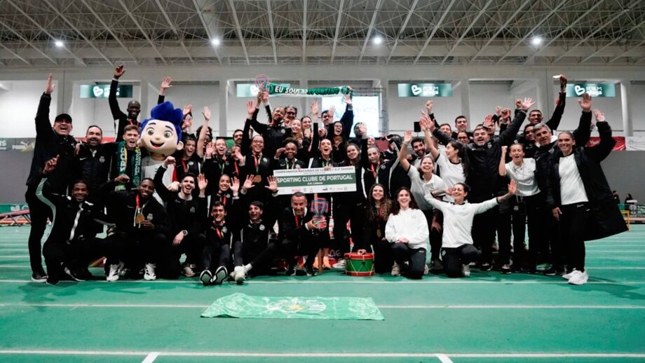 Sporting CP celebra título nos Campeonatos Nacionais de Clubes