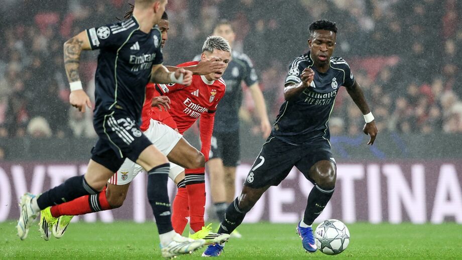 Vinícius Jr. ansioso pelo jogo contra o Benfica