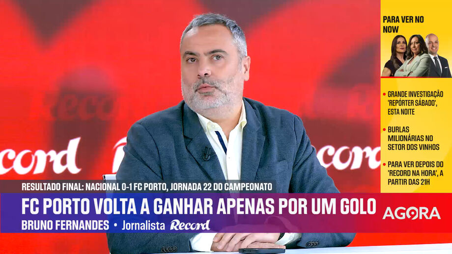 Análise ao momento do FC Porto no 'Record na Hora'