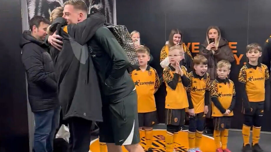 Aconteceu antes do jogo com o Hull City