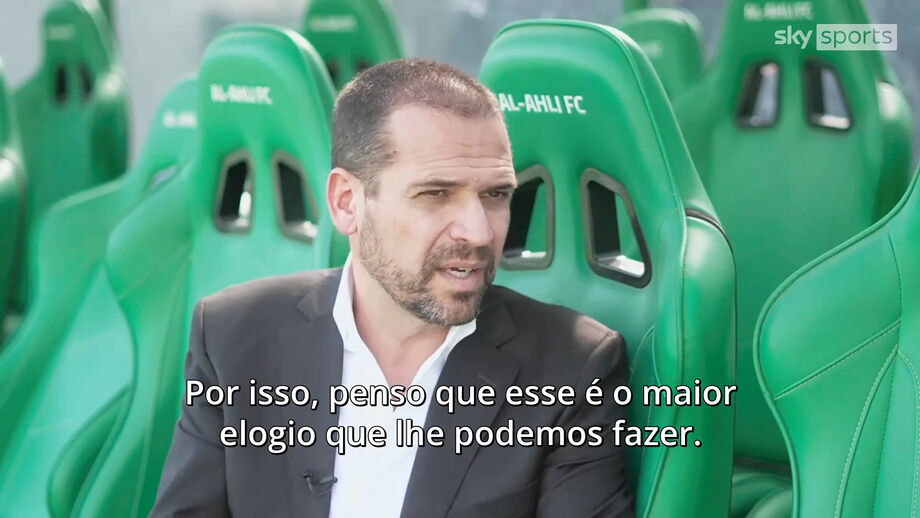 Diretor-desportivo do Al Ahli concedeu uma entrevista à 'Sky Sports'