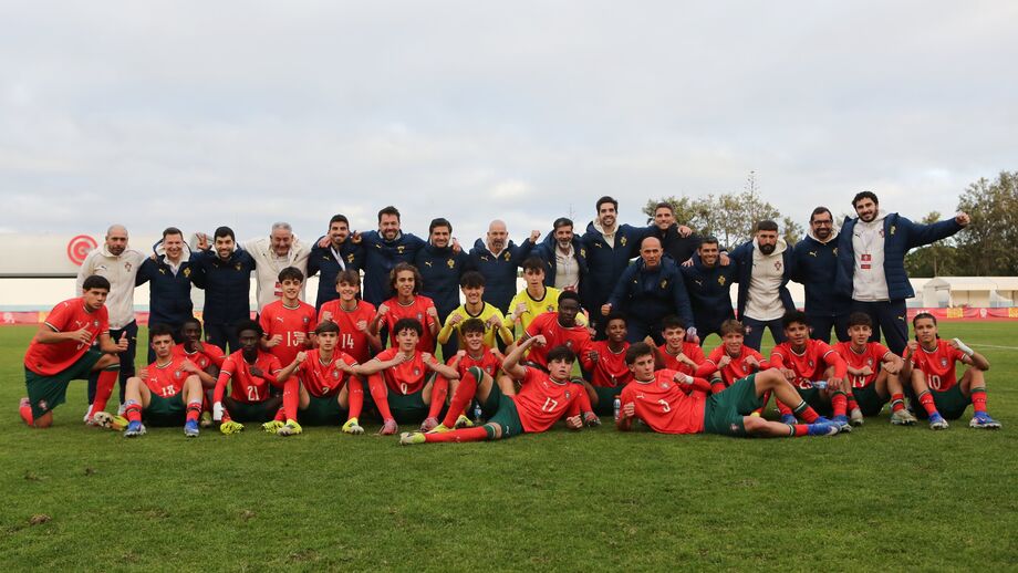 Seleção Nacional Sub-16 conquista o Torneio do Algarve