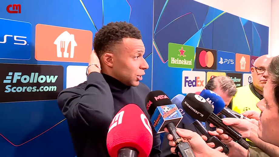 Avançado francês do Real Madrid 'arrasador' na zona mista