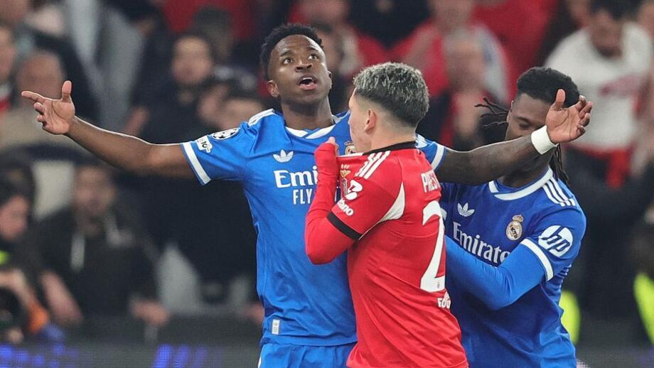 Discussão entre Vinícius Jr e Prestianni