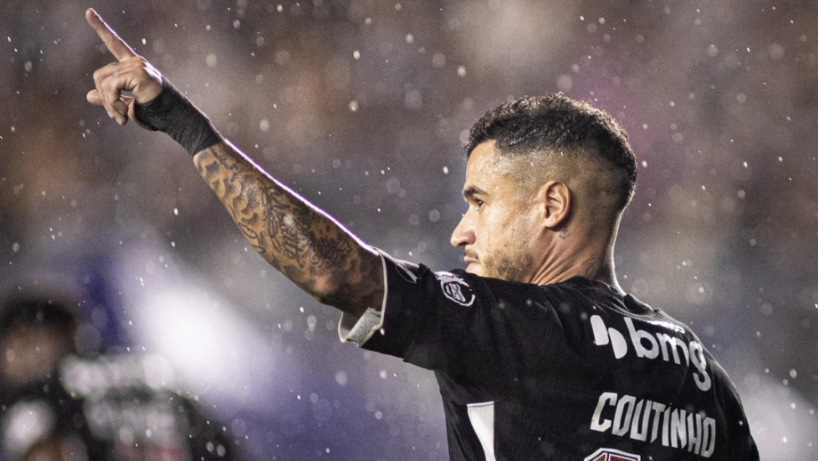 Philippe Coutinho regressou ao Vasco em 2024